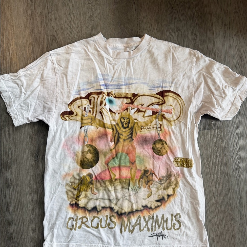 Travis Scott Tour Circus Maximus Graphic T-Shirt